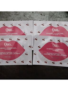 QUO Cherry Lip Scrub LOT of 4